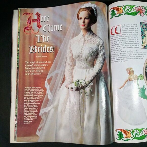 Vtg Doll World Magazine June 1999 Pricing Guide Here Comes the Brides 82 Pgs - Picture 4 of 10